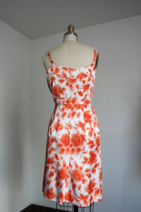 vintage 1960s floral dress set {xxs}