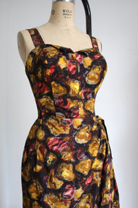 vintage 1950s sarong dress {xs-m}
