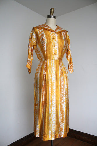 vintage 1950s silk dress {xs}