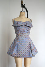 Load image into Gallery viewer, vintage 1940s paisley swimsuit {m-xl}