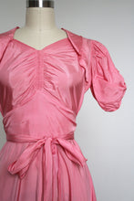 Load image into Gallery viewer, vintage 1930s pink gown {s}