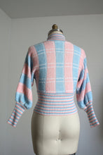 Load image into Gallery viewer, vintage 1970s dramatic sweater {xs-m}