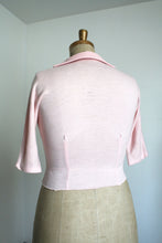 Load image into Gallery viewer, vintage 1950s pink knit shirt {L-XL}