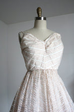 Load image into Gallery viewer, vintage 1950s party dress {xxs}