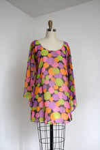 Load image into Gallery viewer, vintage 1960s novelty dress {xs}
