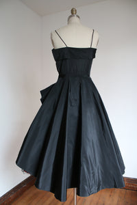 vintage 1950s polka dot party dress {xs}