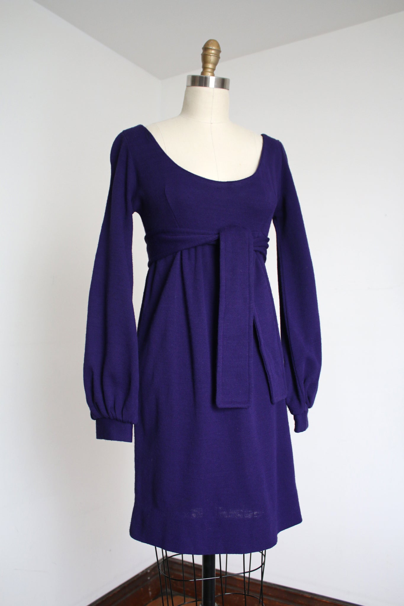 vintage 1960s 70s Alvin Duskin purple mini dress {xs} Trunk of Dresses vintage 1960s 70s Alvin Duskin purple mini dress {xs} Trunk of Dresses