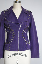 Load image into Gallery viewer, vintage 1970s Roncelli studded jacket {xs}
