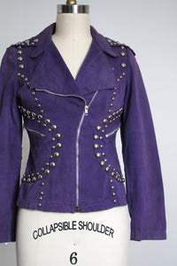 vintage 1970s Roncelli studded jacket {xs}