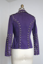 Load image into Gallery viewer, vintage 1970s Roncelli studded jacket {xs}
