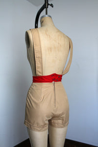 vintage 1960s overall romper {xs}