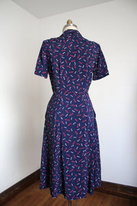 vintage 1940s rayon dress {m} AS-IS