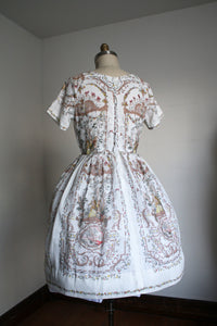 vintage 1960s rococo dress {m}