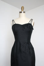 Load image into Gallery viewer, vintage 1950s Alix of Miami wiggle dress {xs}