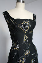 Load image into Gallery viewer, vintage 1950s Surf n&#39; Sand dress {xxs}