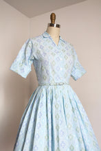 Load image into Gallery viewer, vintage 1950s shirtwaist dress {xs}