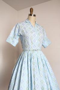 vintage 1950s shirtwaist dress {xs}