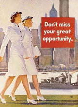Load image into Gallery viewer, vintage 1940s WWII Women’s Naval WAVES button up blouse {s}