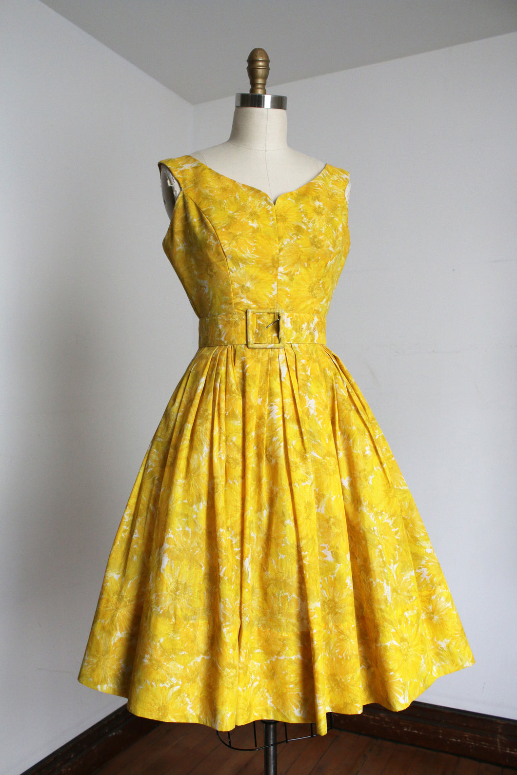 vintage 1950s Jerry Gilden sun dress {xs}