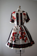 Load image into Gallery viewer, vintage 1960s Julie Miller rose print dress