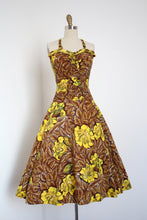 Load image into Gallery viewer, vintage 1950s De Weese sun dress