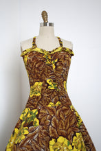 Load image into Gallery viewer, vintage 1950s De Weese sun dress