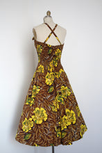 Load image into Gallery viewer, vintage 1950s De Weese sun dress