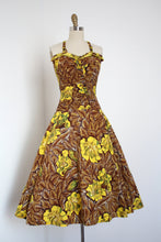Load image into Gallery viewer, vintage 1950s De Weese sun dress