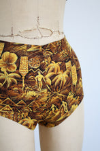 Load image into Gallery viewer, vintage 1950s Hawaiian bikini swimsuit