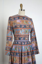 Load image into Gallery viewer, vintage 1970s LANZ koi fish dress