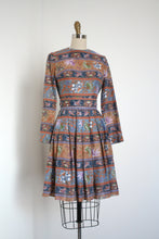 Load image into Gallery viewer, vintage 1970s LANZ koi fish dress