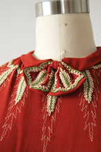 Load image into Gallery viewer, vintage 1930s rayon crepe dress