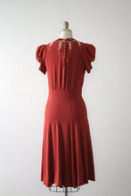 Load image into Gallery viewer, vintage 1930s rayon crepe dress