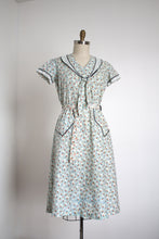 Load image into Gallery viewer, NOS vintage 1930s floral dress {L}