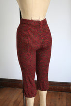 Load image into Gallery viewer, vintage 1970s knit pants {xs-m}