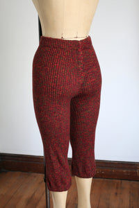 MARKED DOWN vintage 1970s knit pants {xs-m}