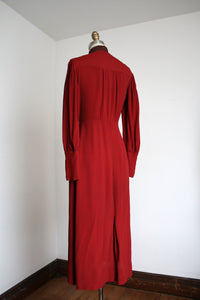 vintage 1930s rayon dress {s/m} AS-IS