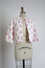Load image into Gallery viewer, vintage 1950s Ballerina bed jacket