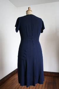 vintage 1940s beaded dress {XL}