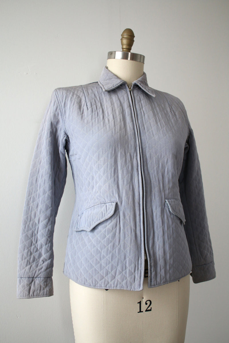 MARKED DOWN vintage 1940s quilted jacket – Trunk of Dresses