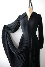 Load image into Gallery viewer, vintage 1970s black jumpsuit