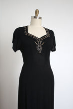 Load image into Gallery viewer, MARKED DOWN vintage 1940s evening dress set {m}