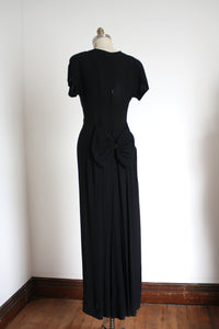 vintage 1940s evening dress set {m}