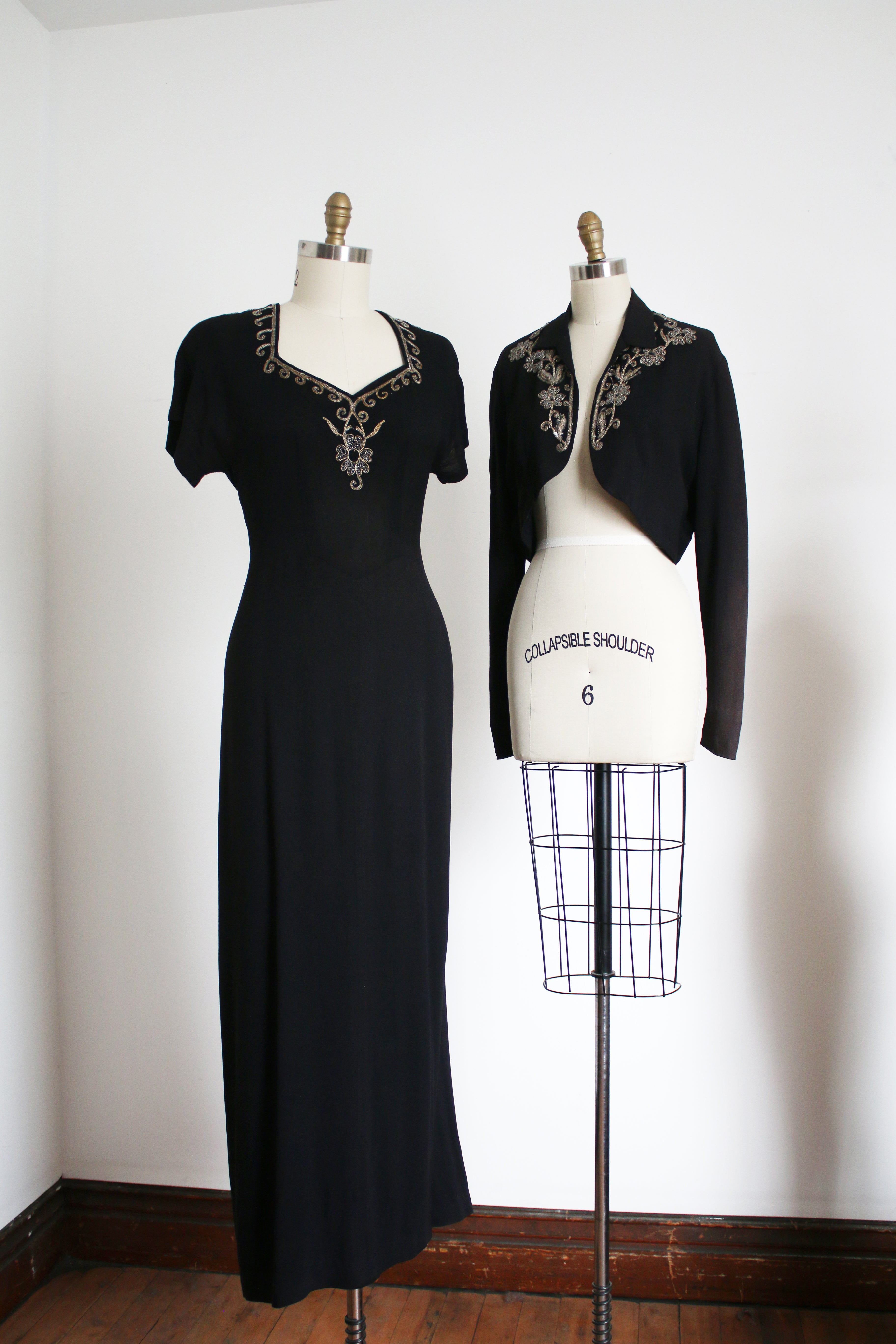 1940s evening dresses for sale