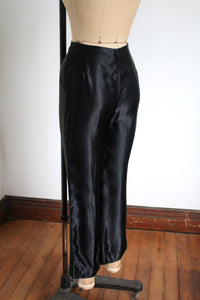 vintage 1960s black pants {s}
