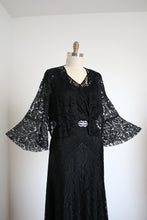 Load image into Gallery viewer, vintage 1930s lace dress set