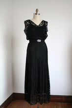 Load image into Gallery viewer, vintage 1930s lace dress set