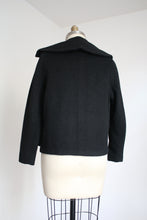 Load image into Gallery viewer, vintage 1950s black jacket {m}