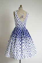 Load image into Gallery viewer, vintage 1950s cotton sun dress