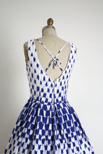Load image into Gallery viewer, vintage 1950s cotton sun dress